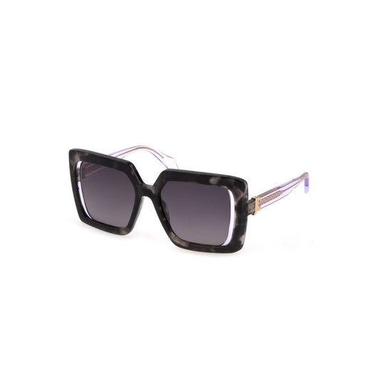 Just Cavalli Black Plastic Sunglass