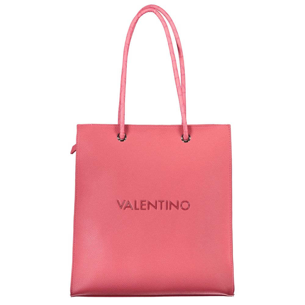 Pink Polyethylene Handbag
