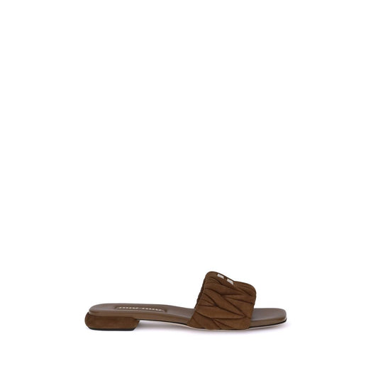 Matelassé nappa leather Sandals