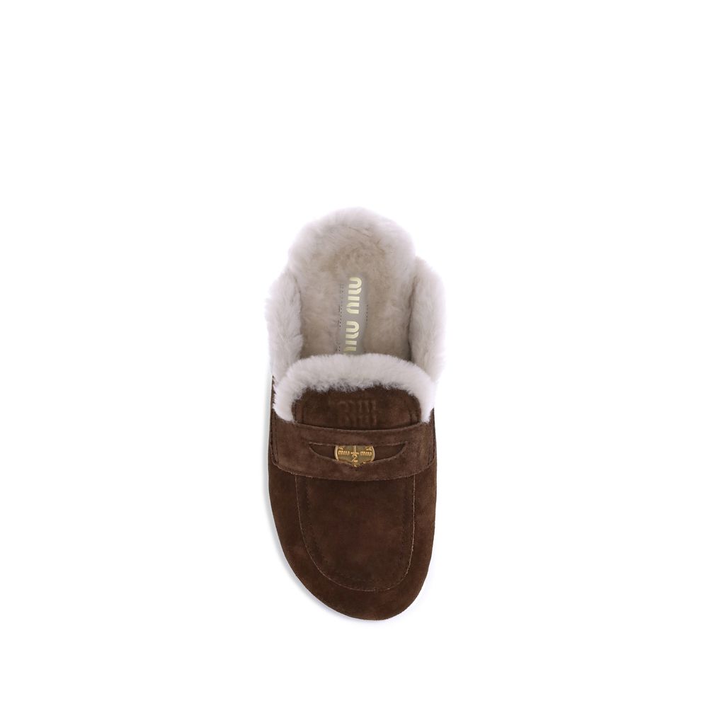 Shearling Mules