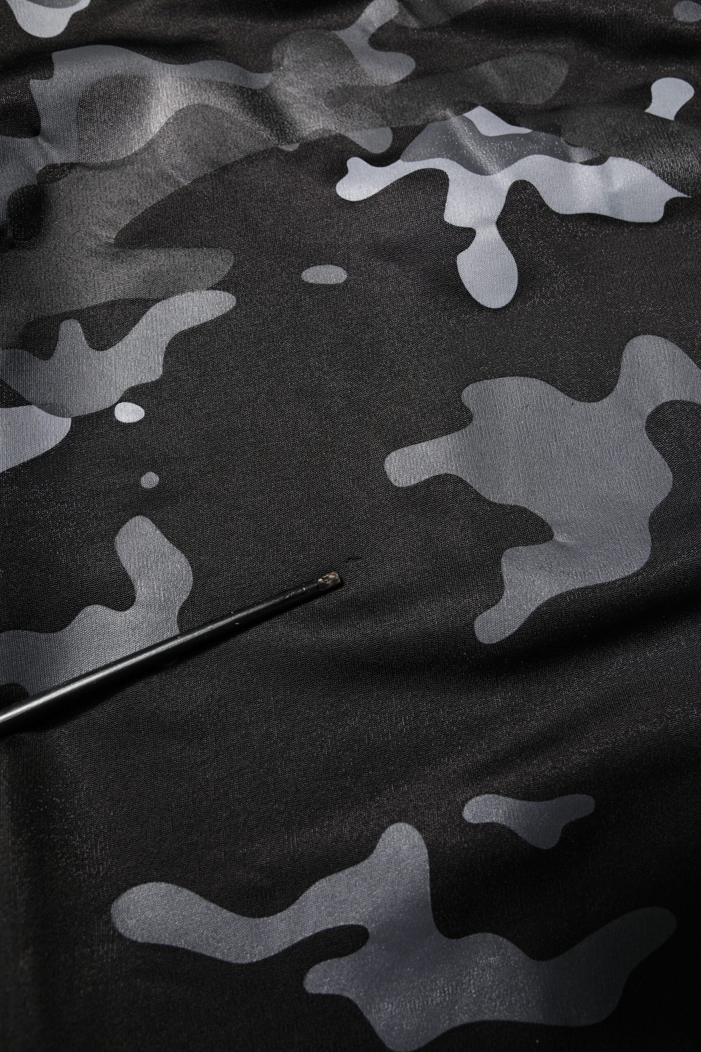 Black Camouflage Pullover Sweatshirt Sweater