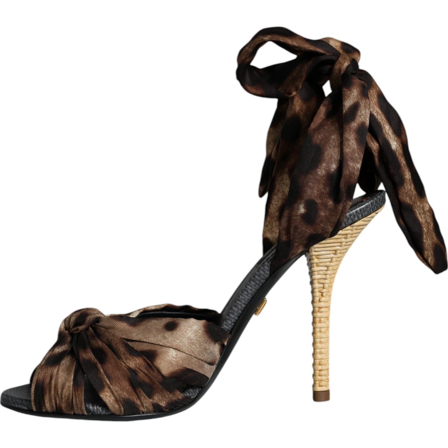 Brown Leopard Keira Heels Sandals Shoes