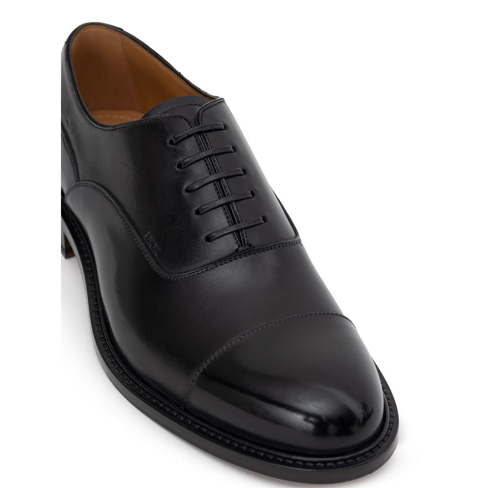 Black Leather Oxfords And Derby