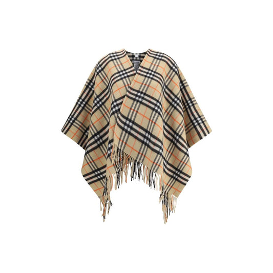 Archivio Check Cashmere Cape