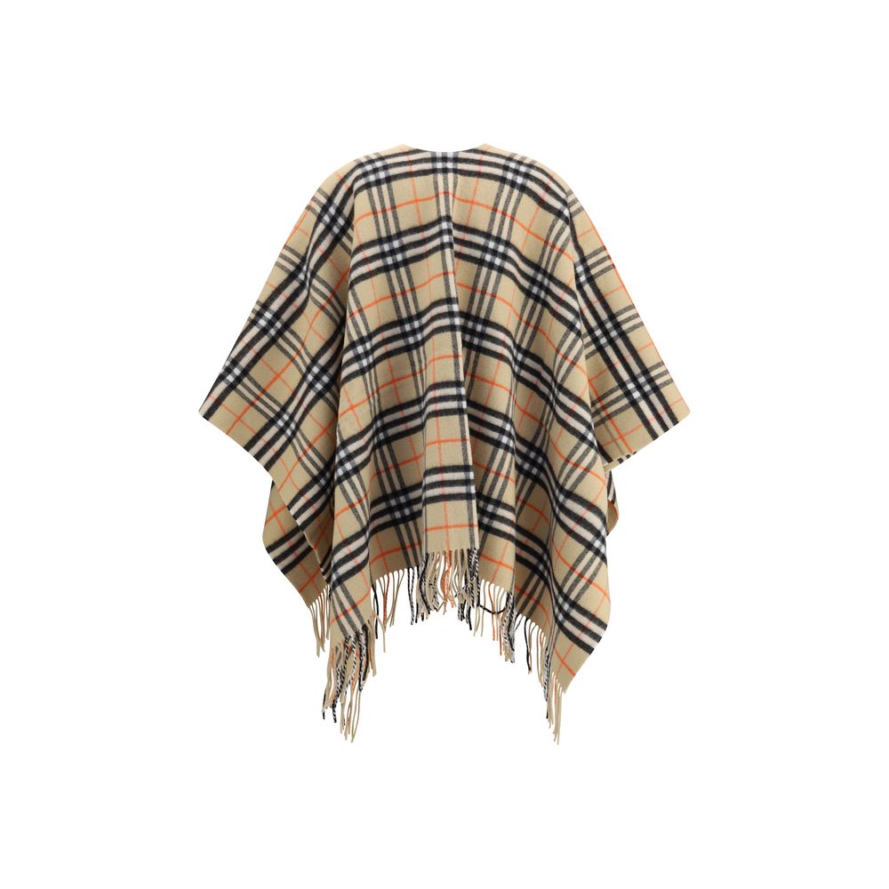 Archivio Check Cashmere Cape