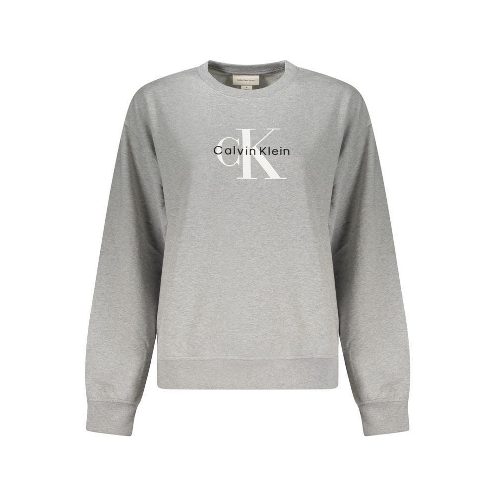Calvin Klein Gray Cotton Sweatshirt