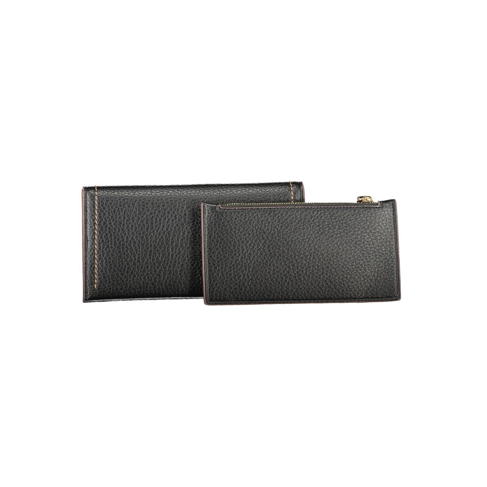 Black Polyethylene Women Wallet
