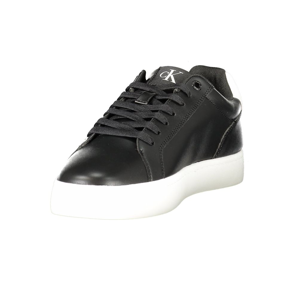 Calvin Klein Black Polyester Sneaker
