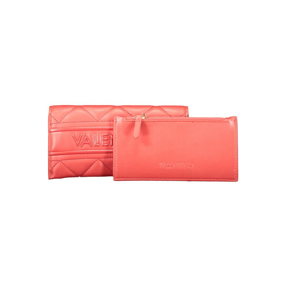 Red Polyethylene Women Wallet