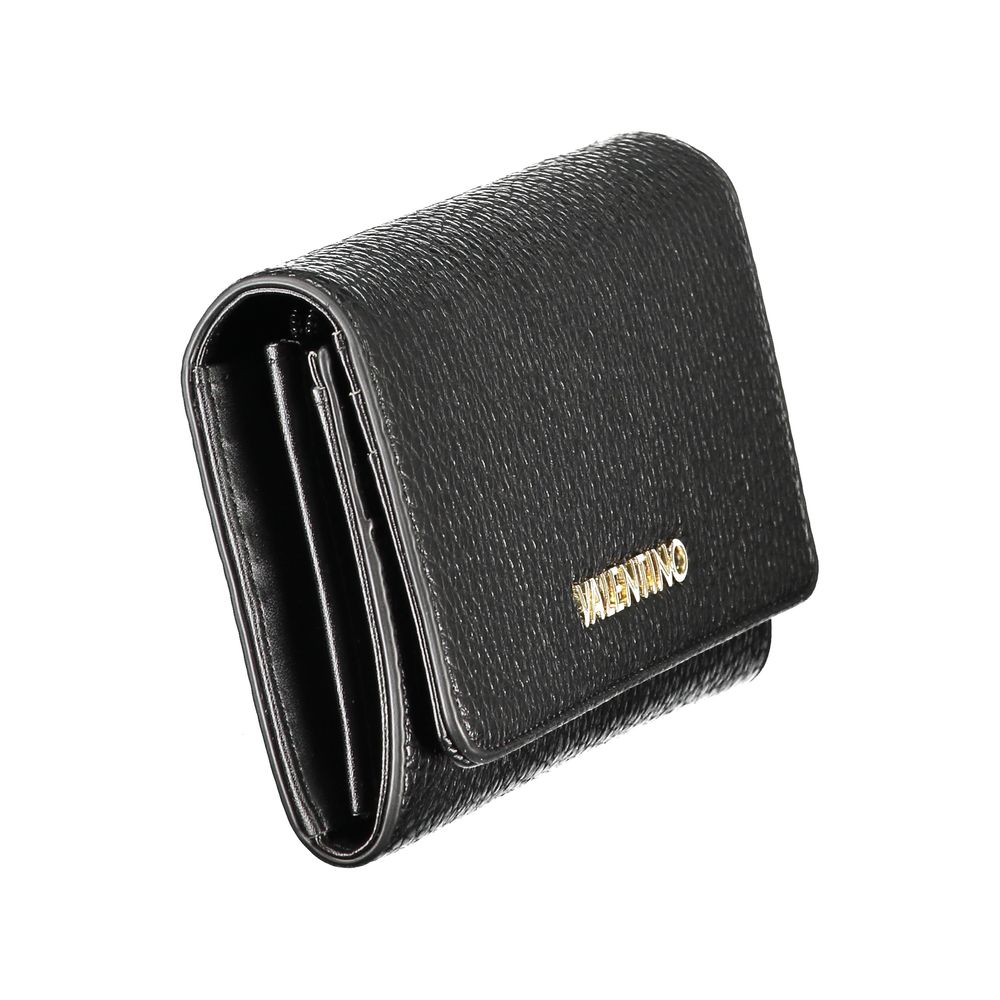 Black Polyethylene Women Wallet