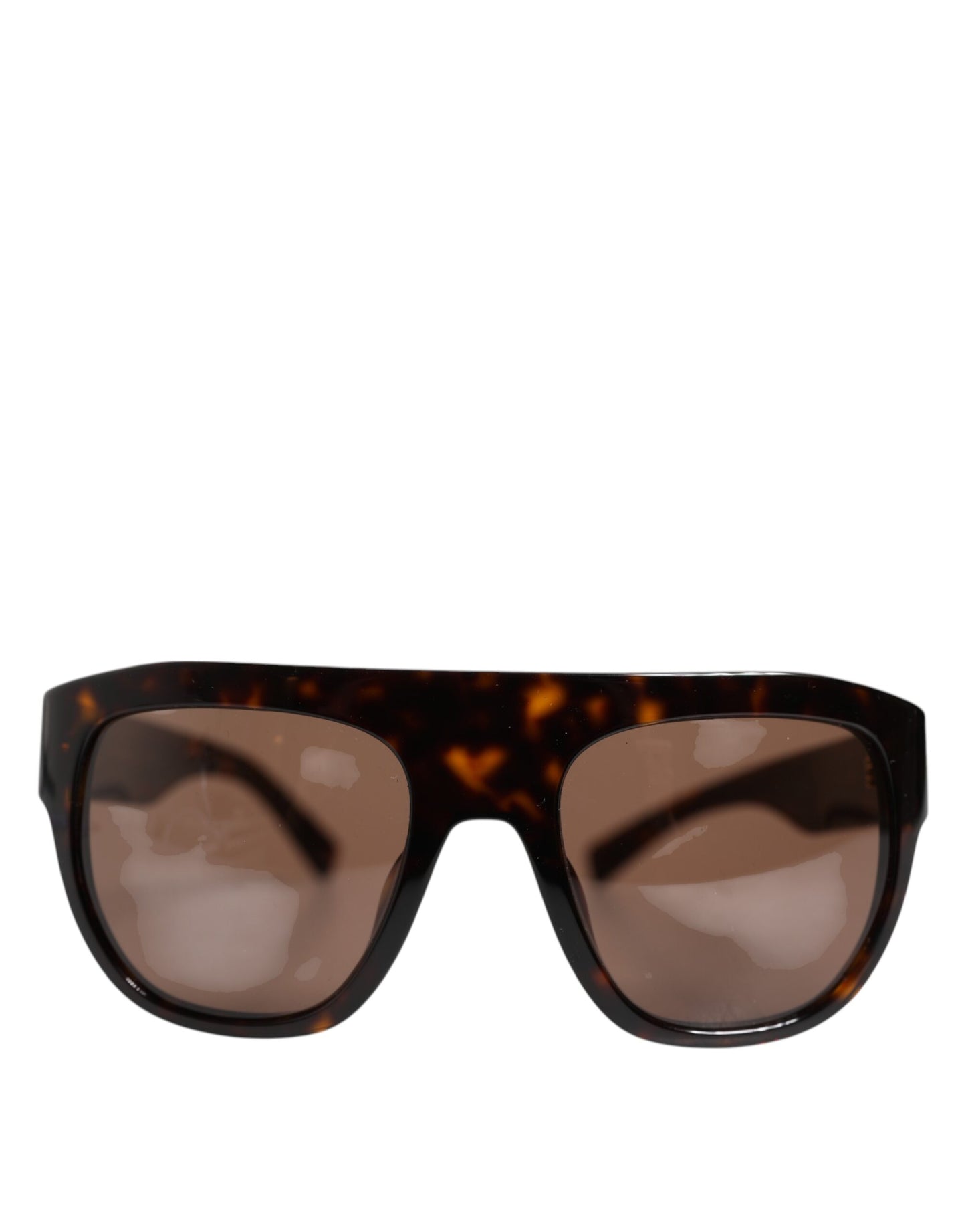 Dark Brown Havana DG4398F Square Frame Eyewear Sunglasses