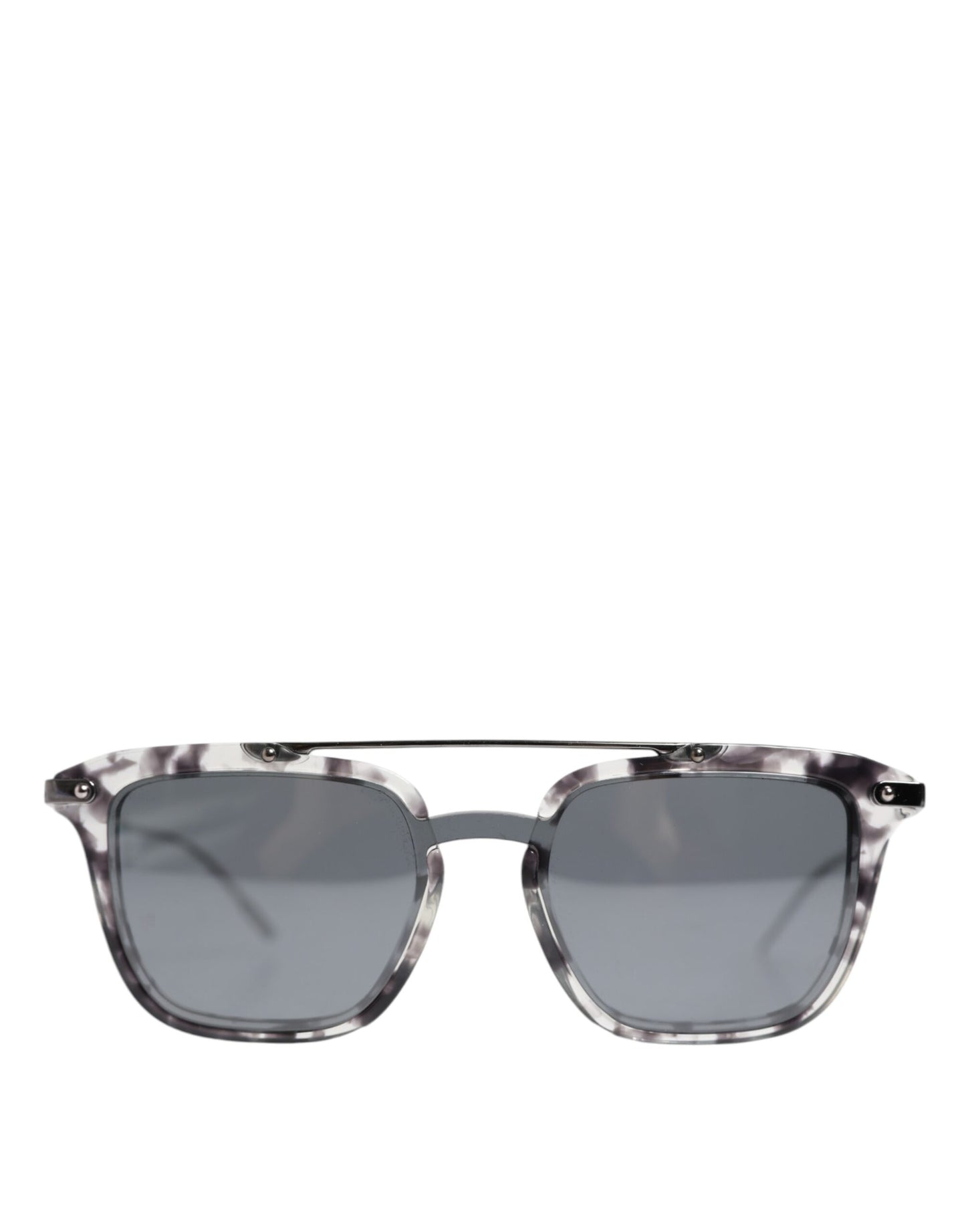 Gray Havana Acetate Square DG4327 Eyewear Sunglasses