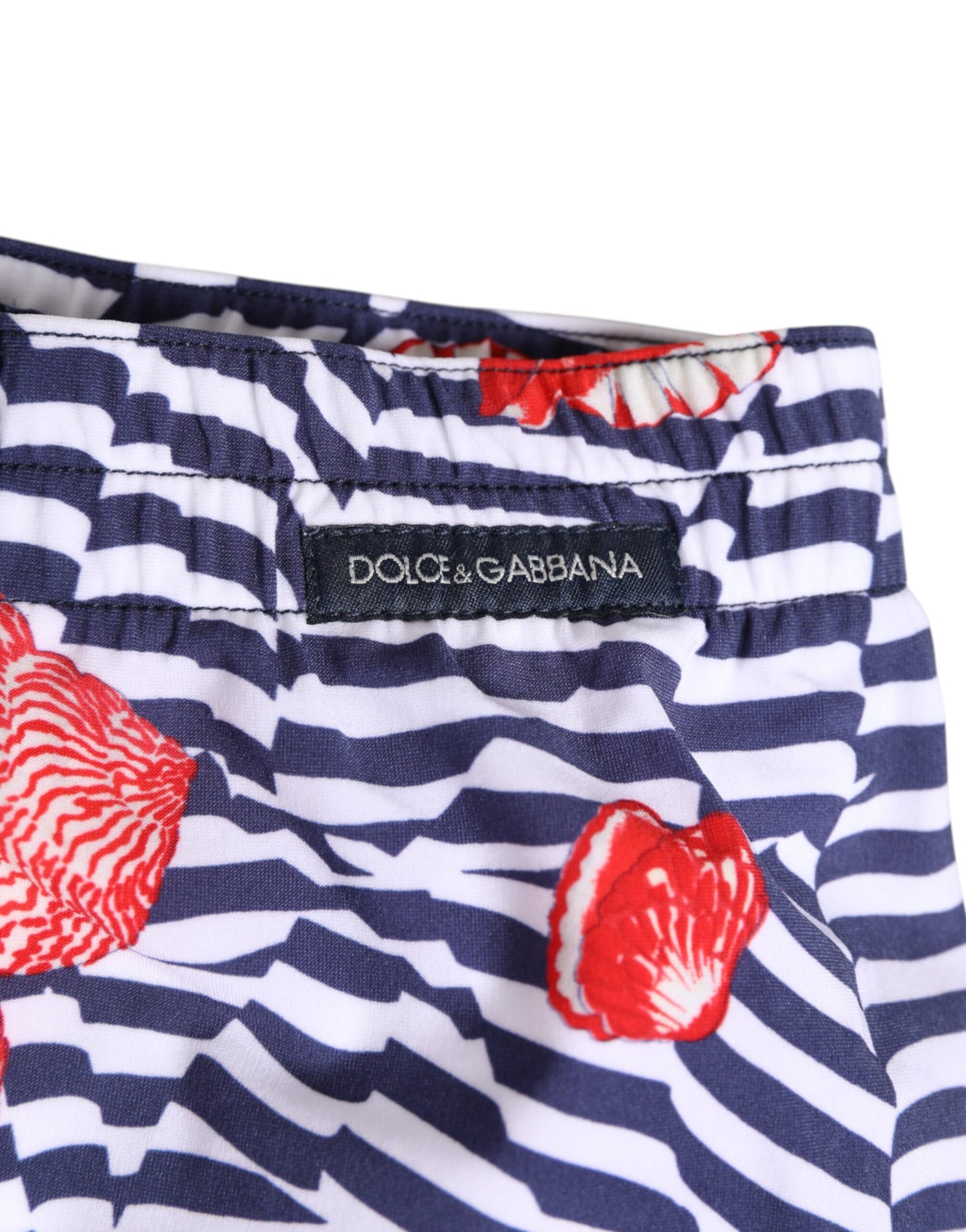 Multicolor Striped Beachwear Swim Trunk Swimwear