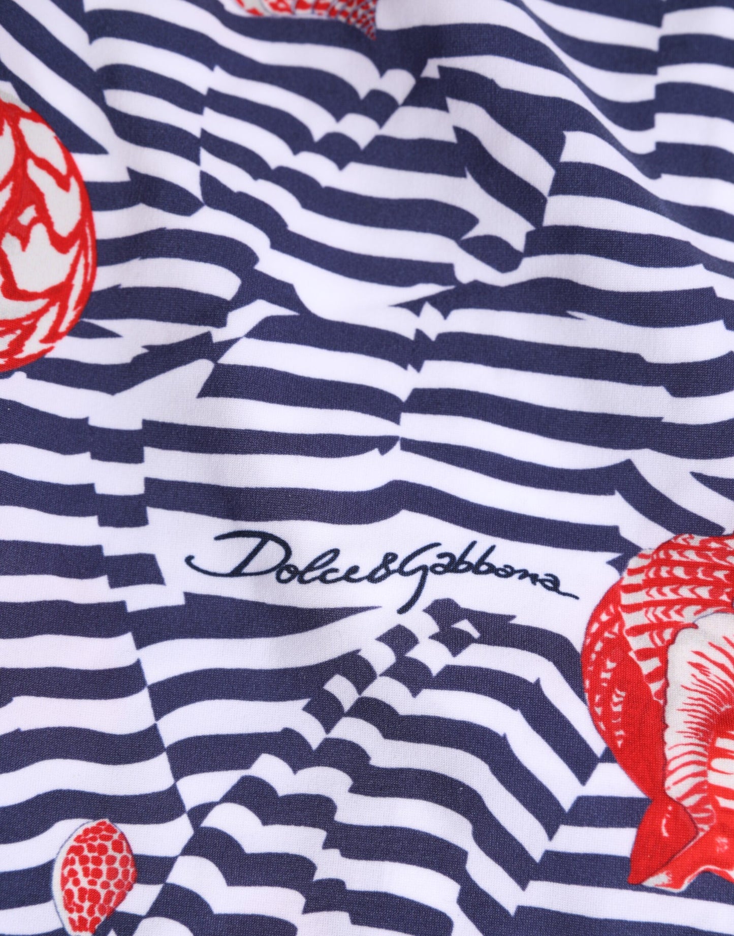 Multicolor Striped Beachwear Swim Trunk Swimwear