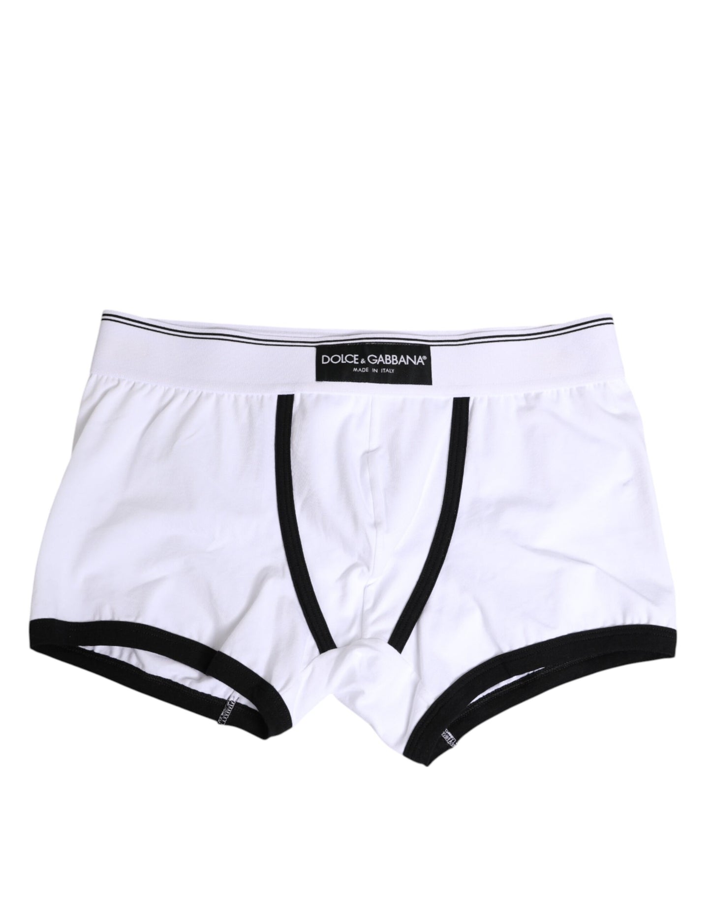 White Cotton Men Regular Boxer Underwear