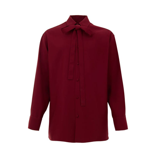 Bordeaux Wool Shirt