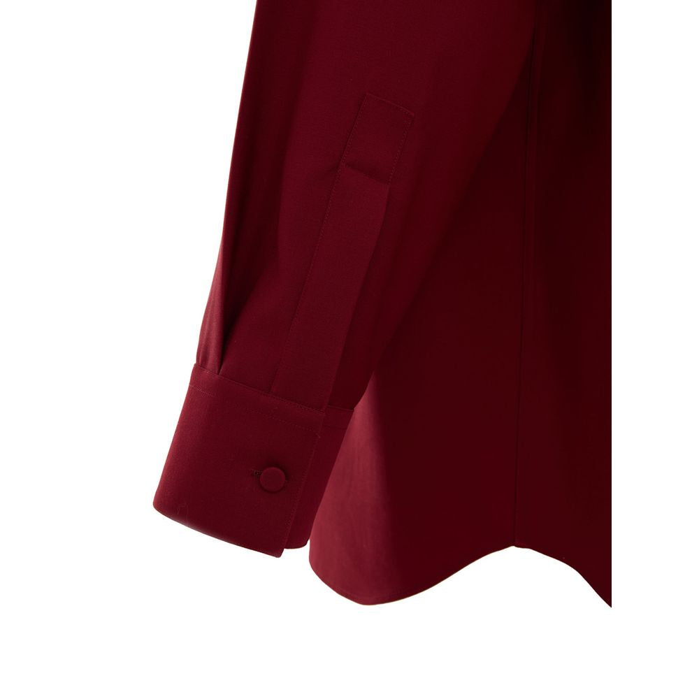 Bordeaux Wool Shirt