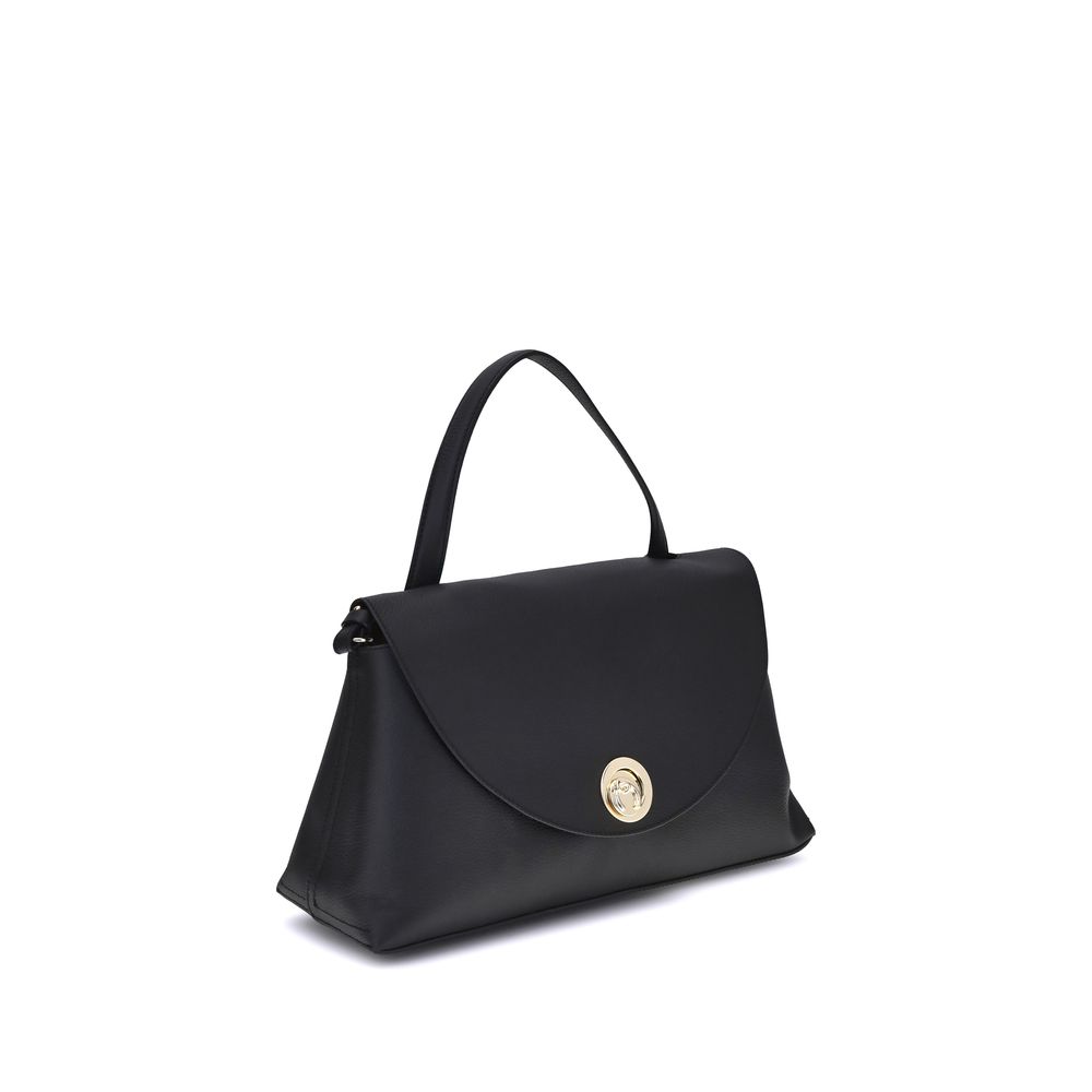 Coccinelle Black Calf Leather Bos Taurus Handbag
