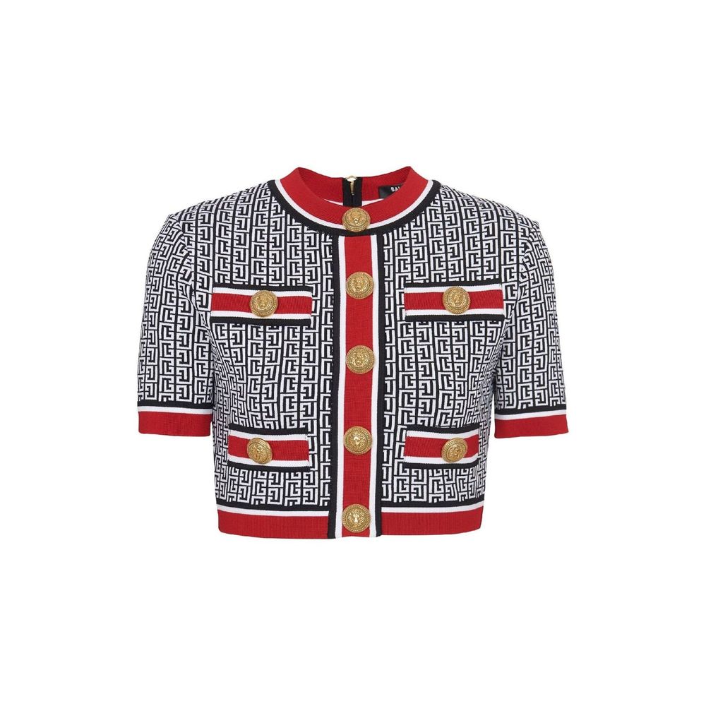 Cropped Monogram Top