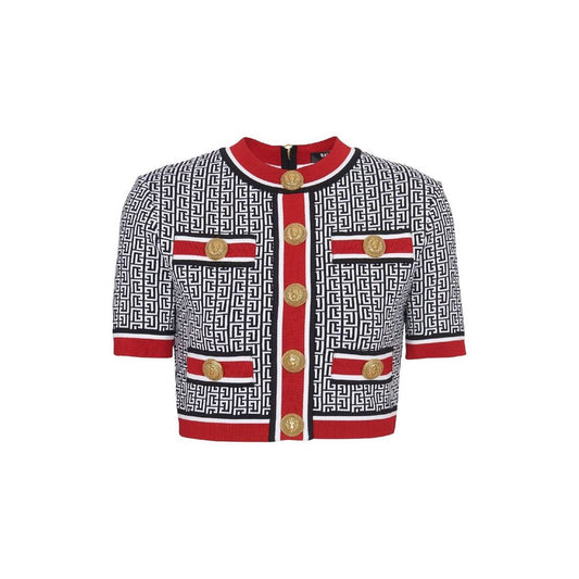 Cropped Monogram Top