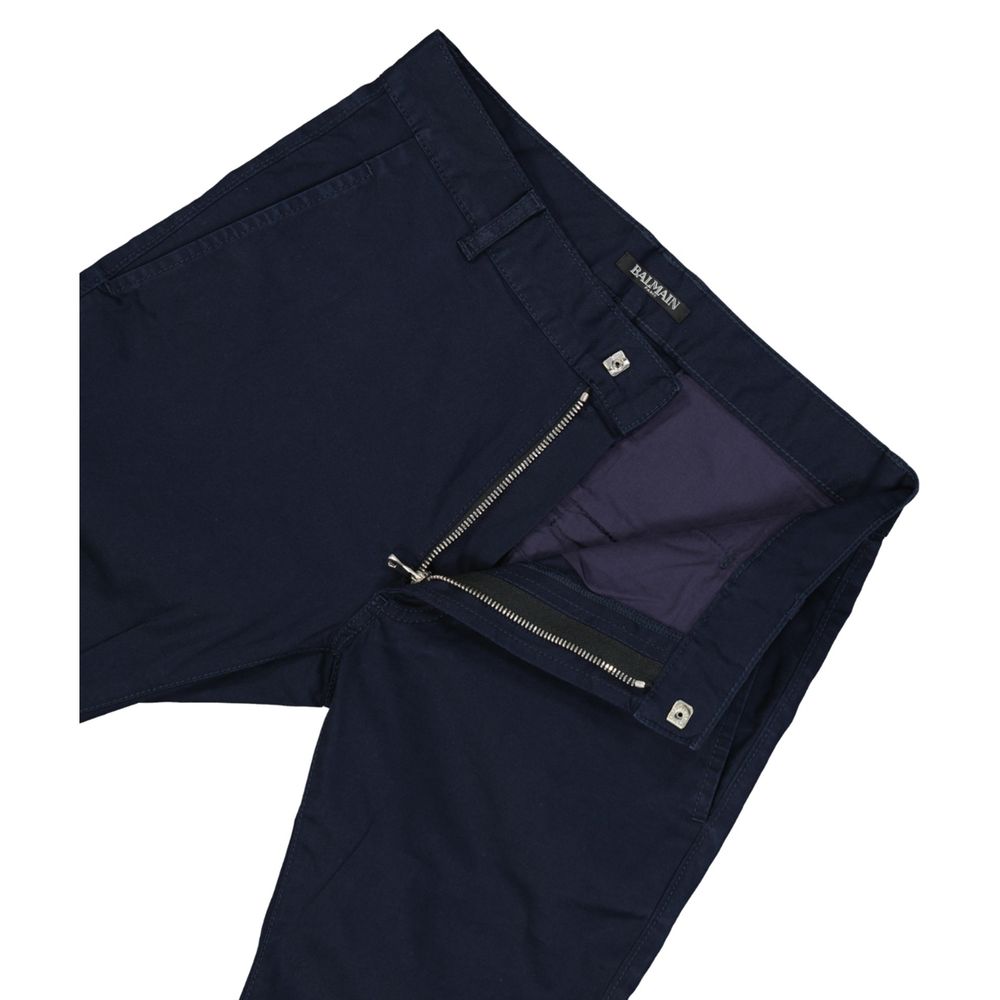 Slim Cotton Pants