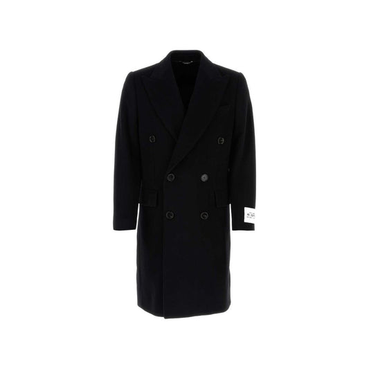 Double-Breasted Wool Coat