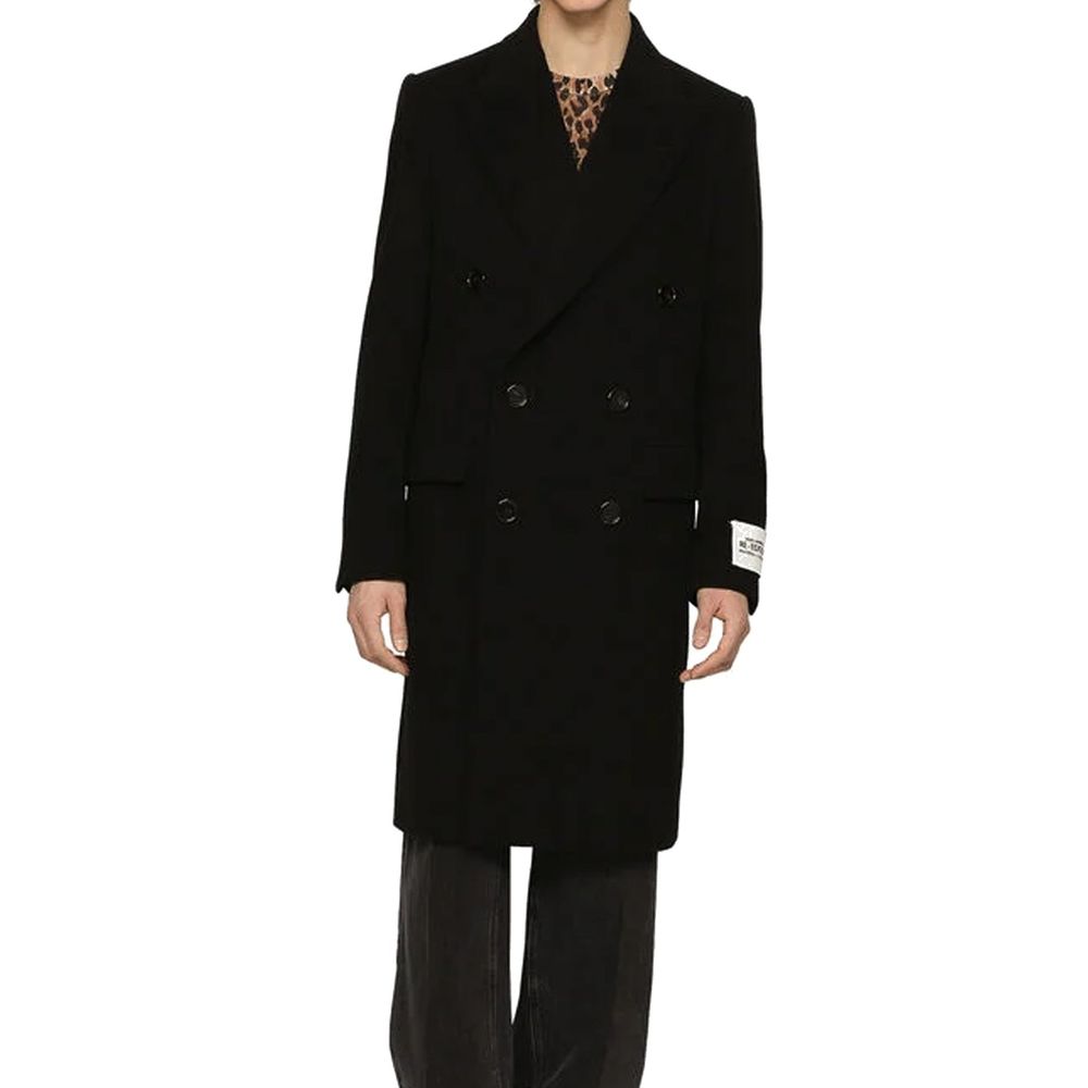 Double-Breasted Wool Coat