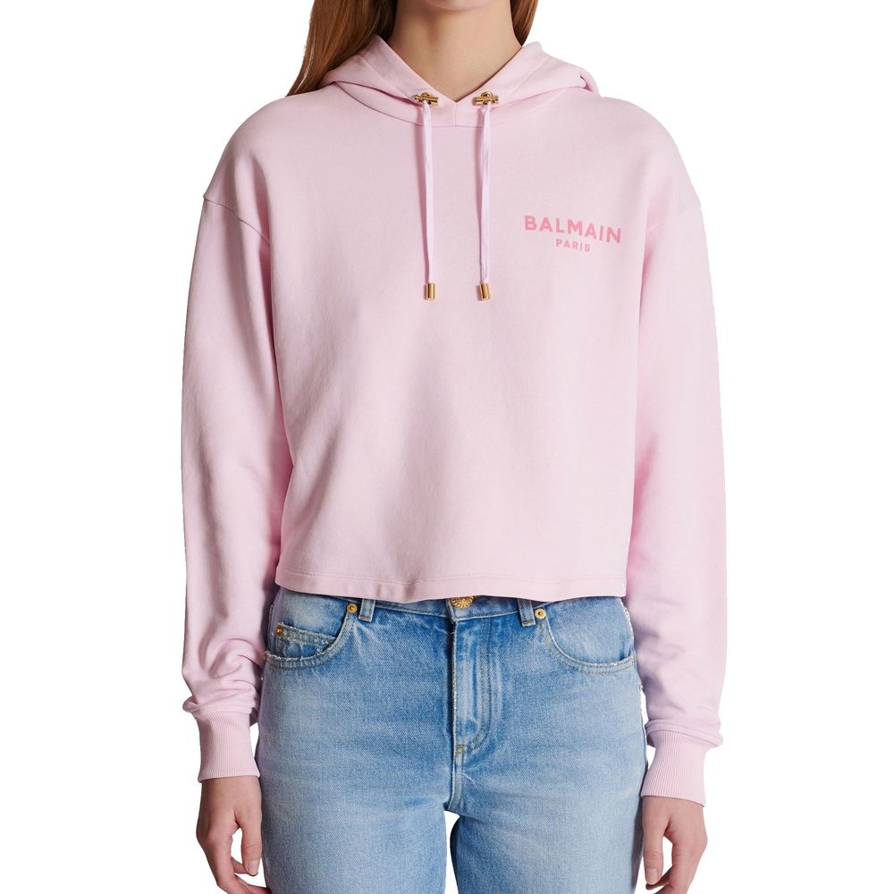 Flocked Paris Sweatshirt