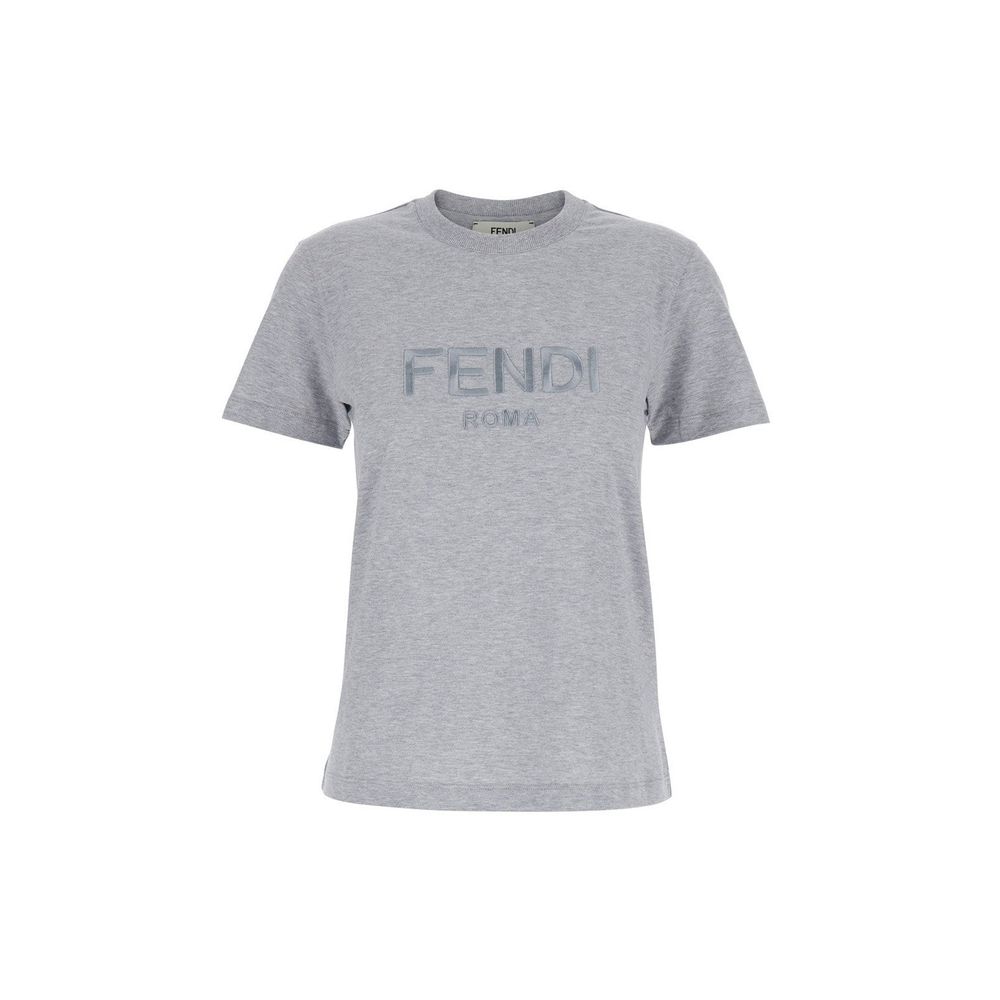 logo cotton t-shirt