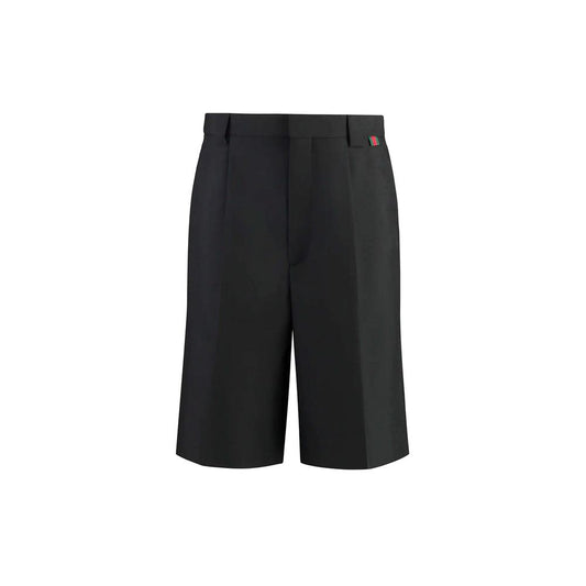 Gabardine Bermuda Shorts