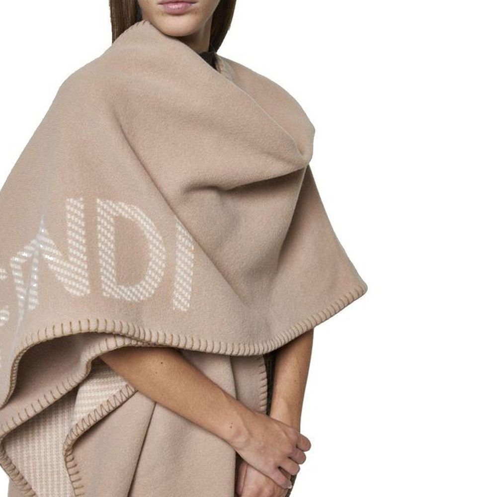 Wool And Cashmere Poncho