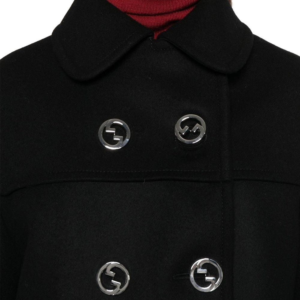 Double-Breasted Wool Coat