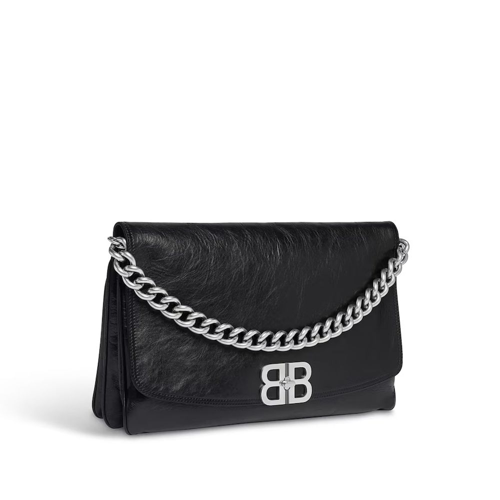 Large BB Soft Shoulder Bag