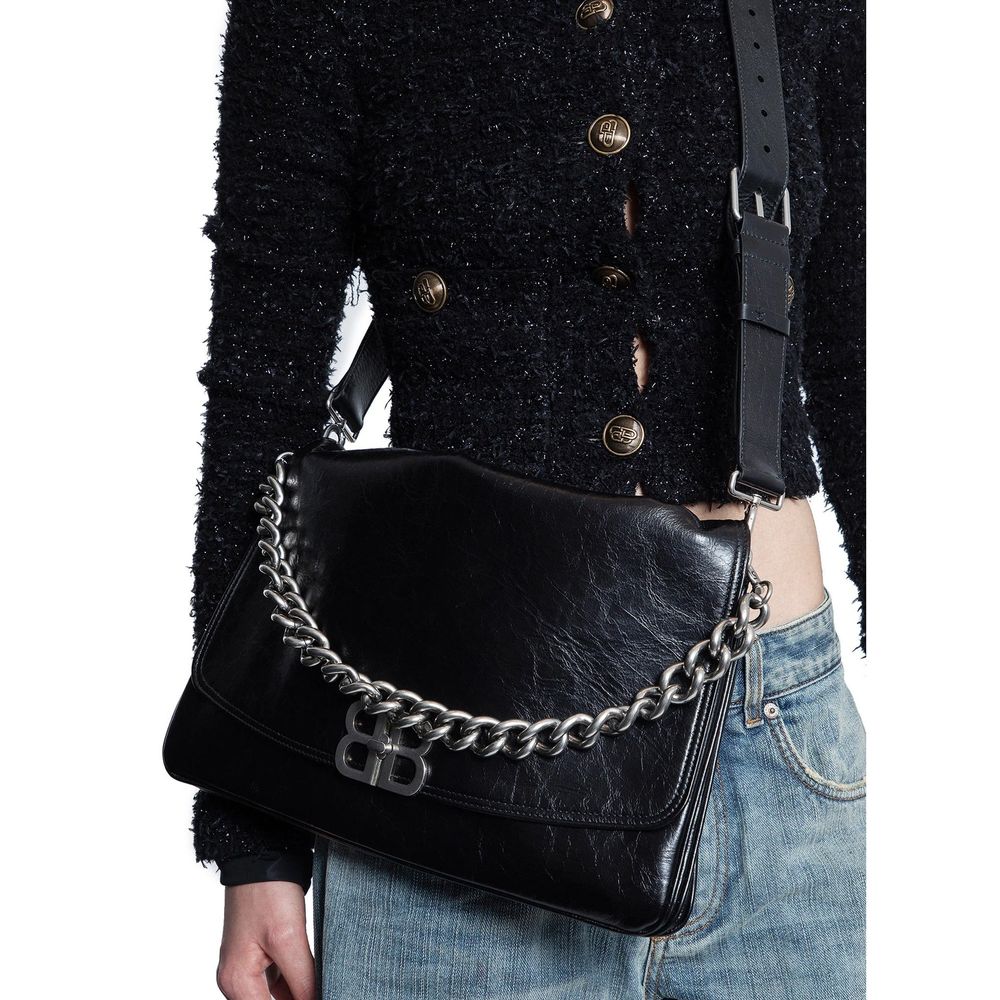 Large BB Soft Shoulder Bag