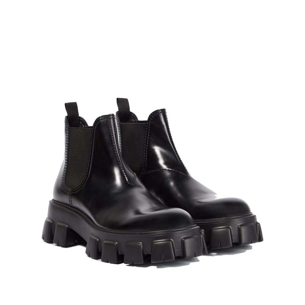 Monolith Leather Ankle Boots