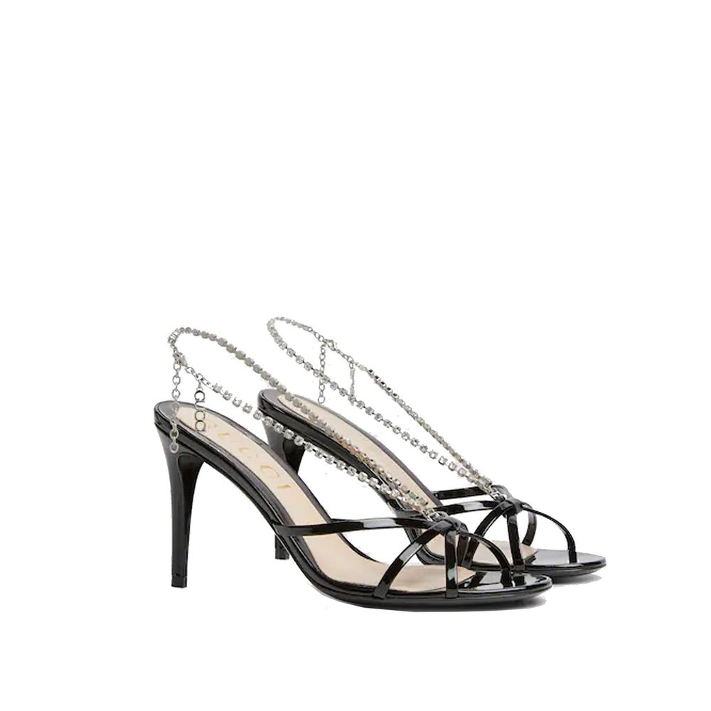 Crystal Chain Sandals