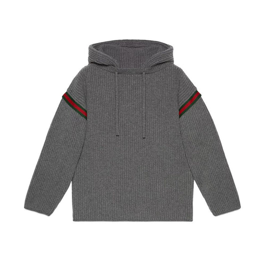 Wool Zipped Sweatshirt