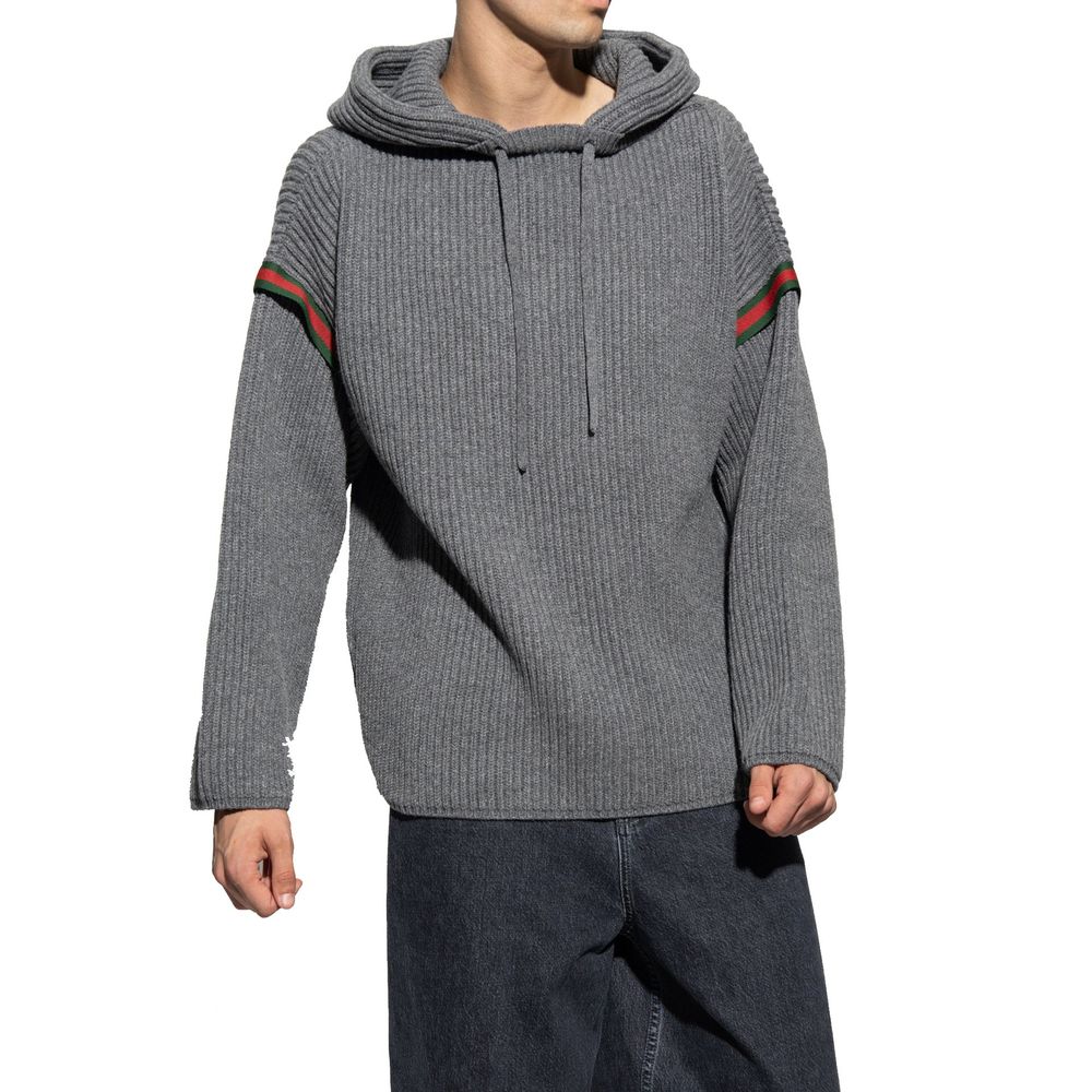 Wool Zipped Sweatshirt