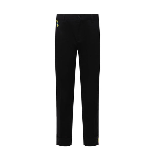 Cotton Gabardine Trousers