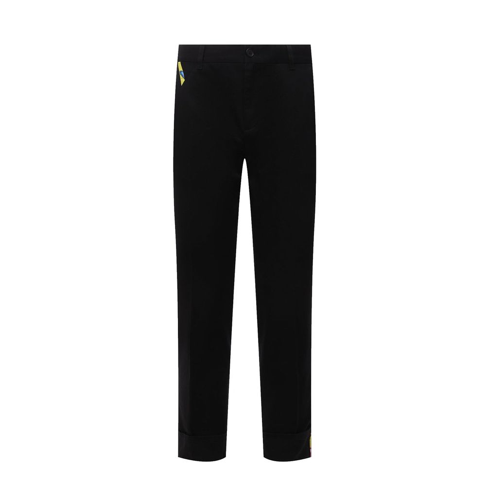 Cotton Gabardine Trousers