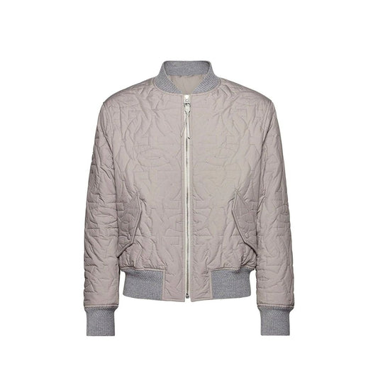 Quilted Bomber Jacket