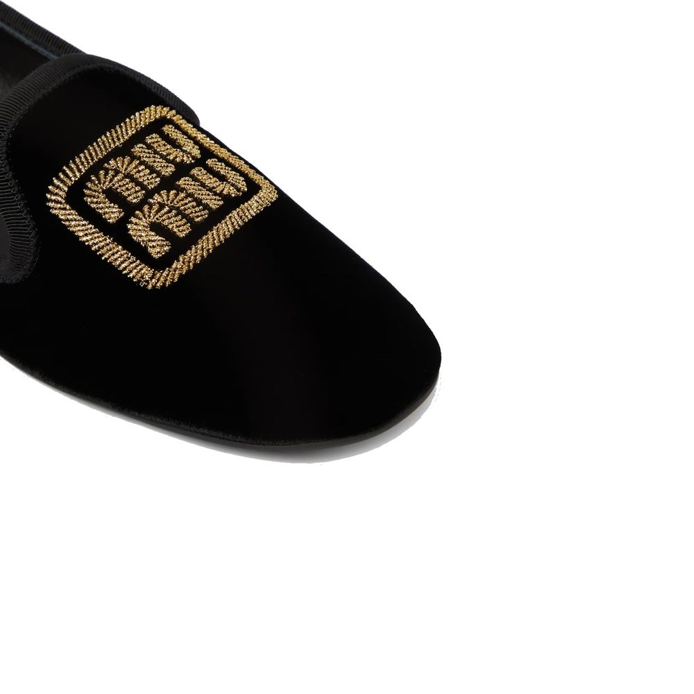 Logo Velvet Flats