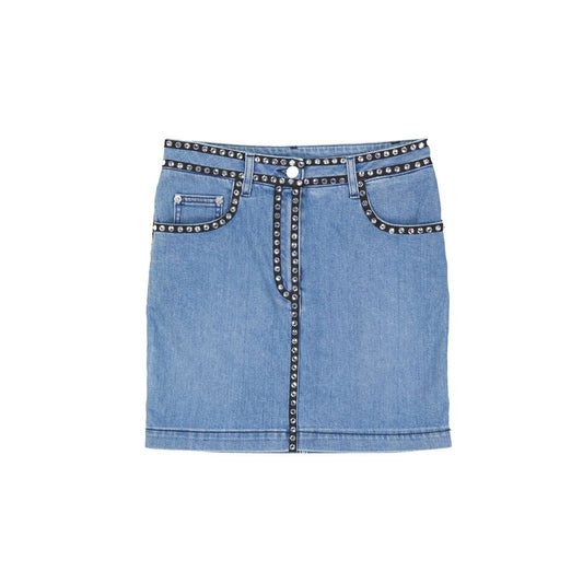 Cotton Denim Skirt