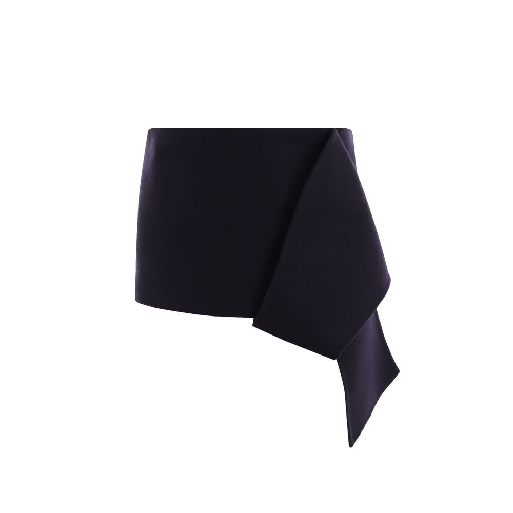 Wool Mini Skirt