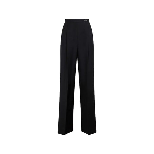 Wool Classic Logo Pants