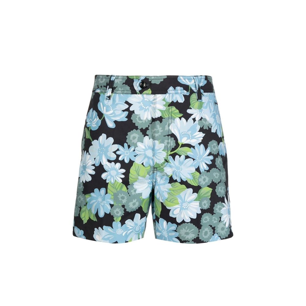 Flower Print Shorts