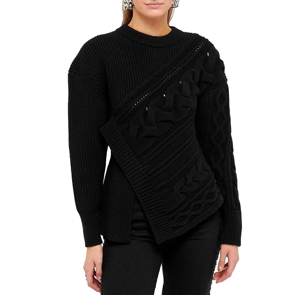 Asymmetric Wool Jumper