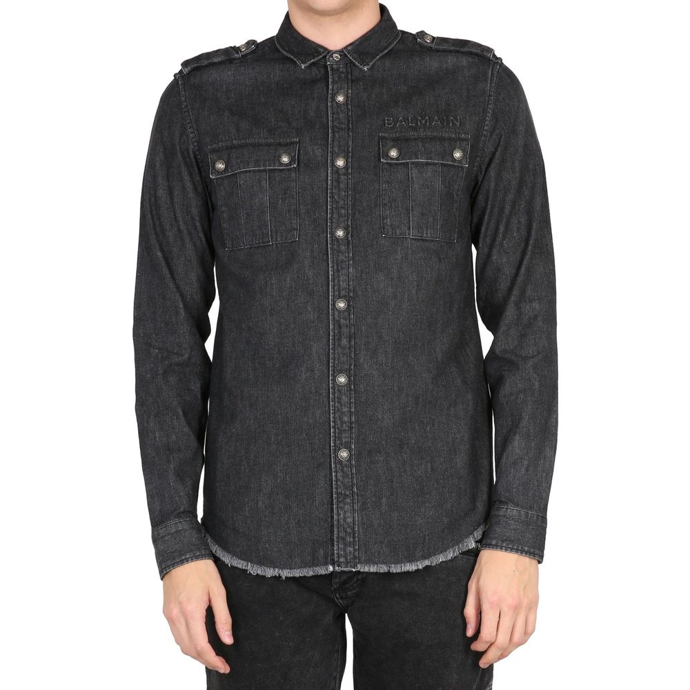 Cotton Denim Shirt