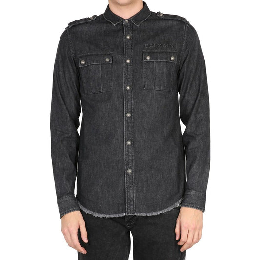 Cotton Denim Shirt