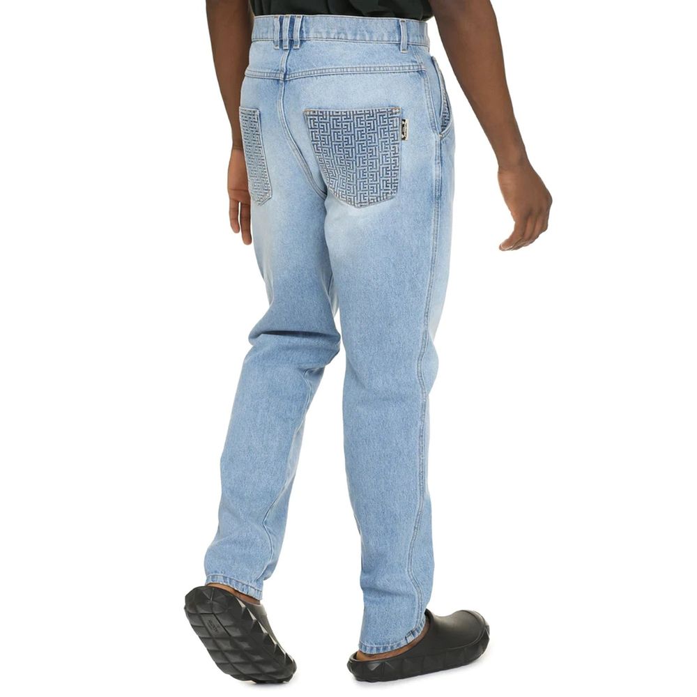 Cropped Straight Jeans